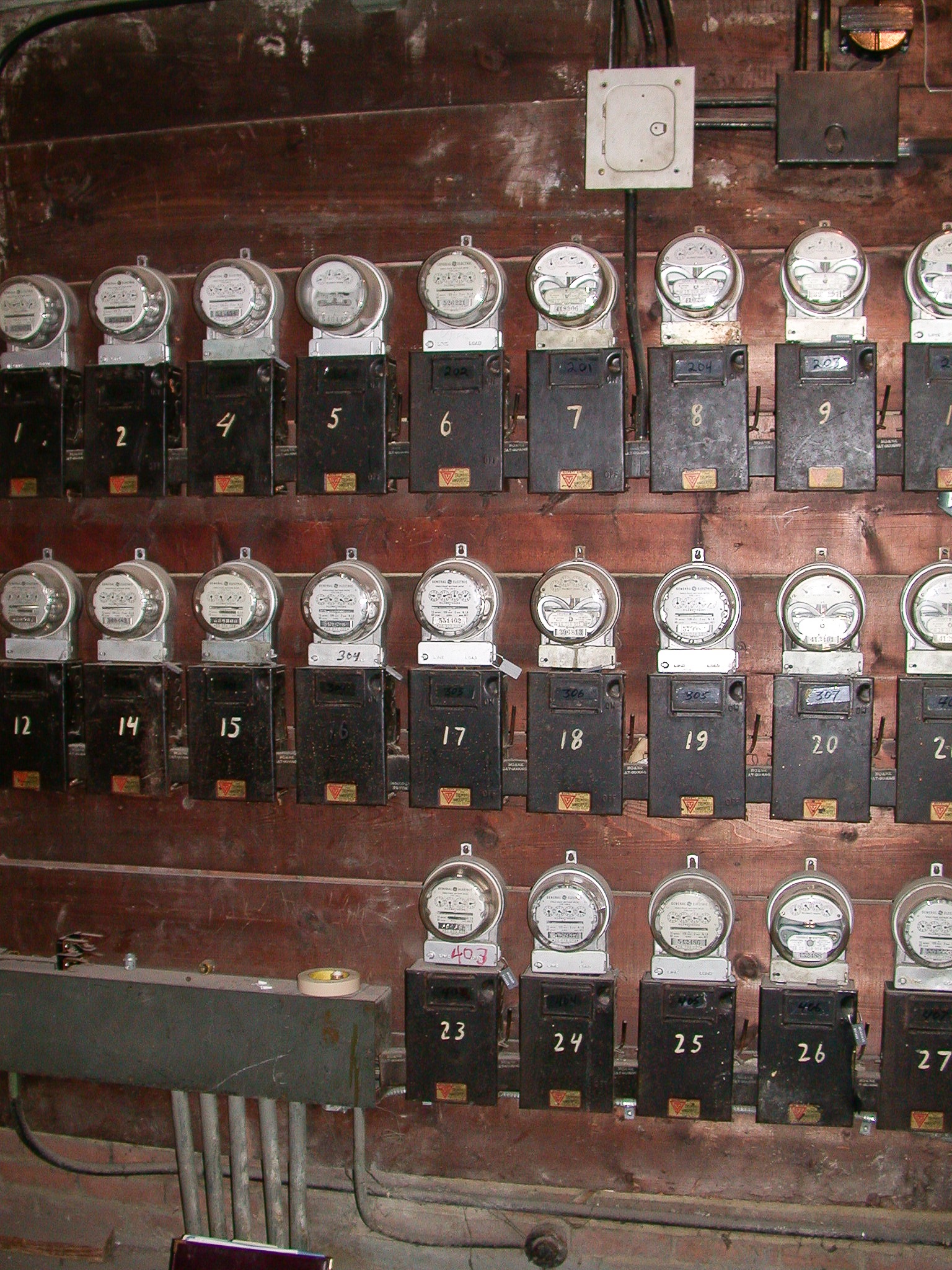 Meters before
